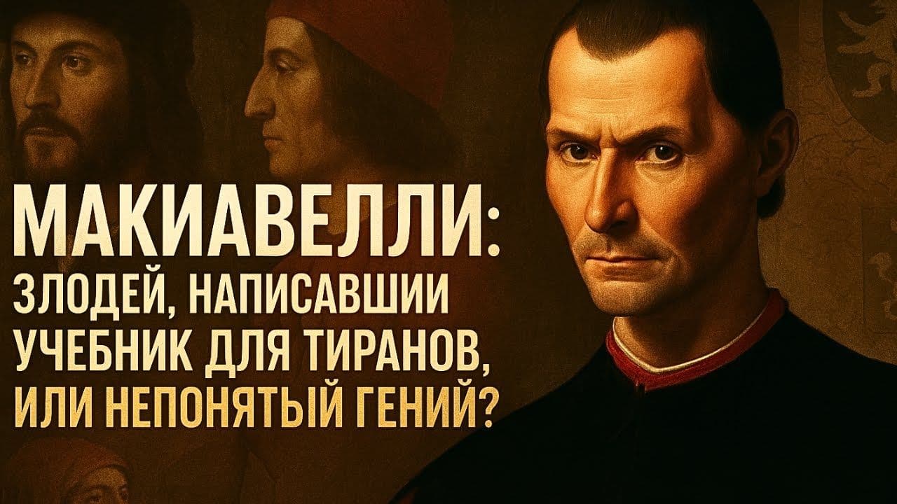 МАКИАВЕЛЛИ: Злодей, Написавший Учебник для Тиранов, или Непонятый Гений?